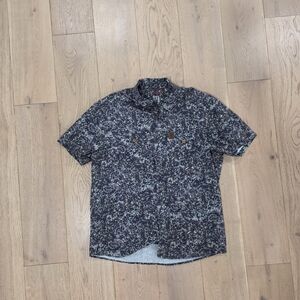 Men's  Topo Designs  Retro River Shirt - Olive Meteor